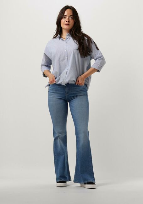 Hellblau BY-BAR Blusen NOREL PIN STRIPE BLOUSE - large