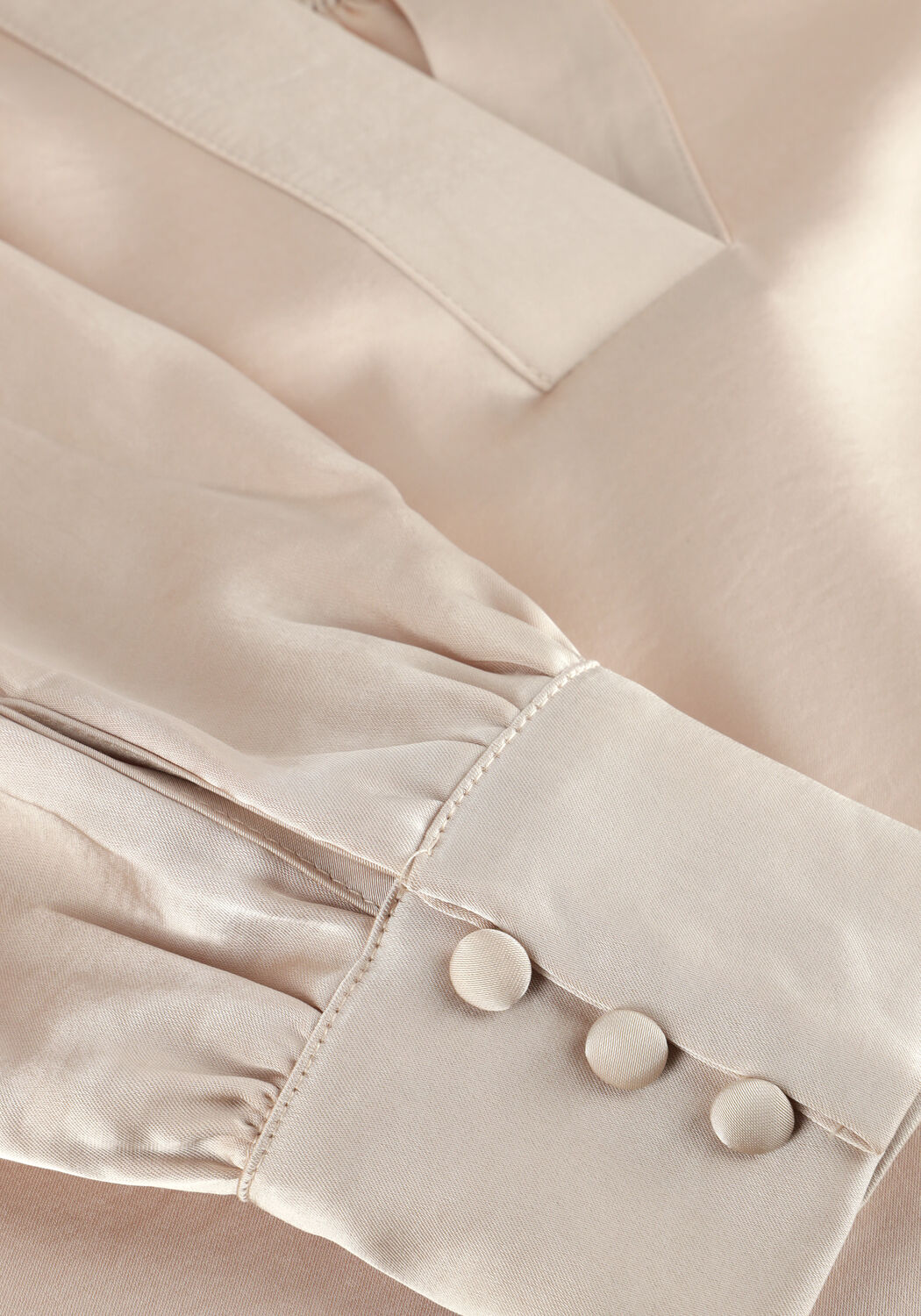 Creme NEO NOIR Blusen ROSSLYN HEAVY SATEEN BLOUSE - large