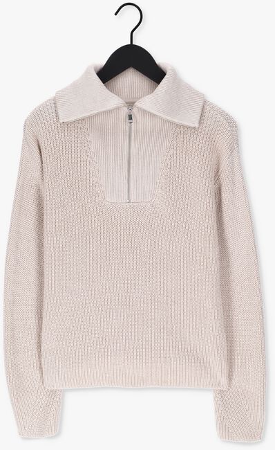 Beige ANOTHER LABEL Pullover DARA KNITTED PULL L/S - large