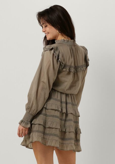 Grüne NEO NOIR Minikleid PIANO S VOILE DRESS - large