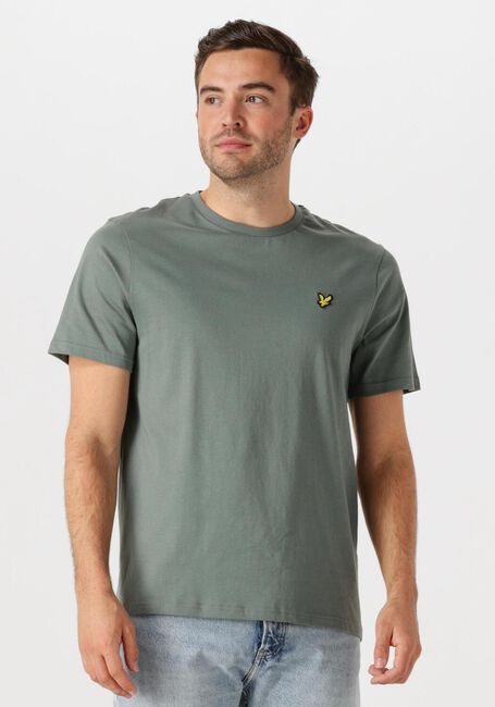Grüne LYLE & SCOTT T-shirt PLAIN T-SHIRT - large