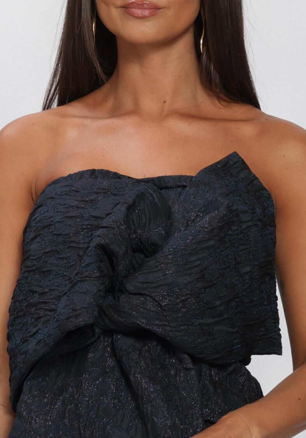 Schwarze BY-BAR Top JULA JACQUARD TOP - large
