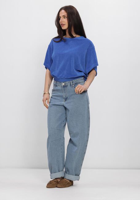 Blaue BY-BAR Tops & T-shirts NUKI SLUB TOP - large
