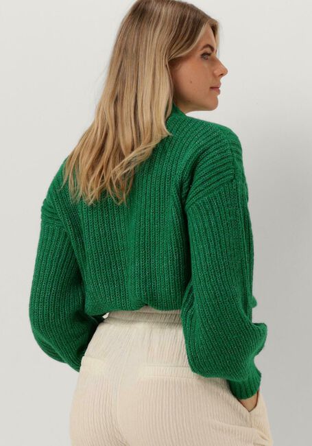 Grüne OBJECT Pullover OBJNOVA STELLA CABLE KNIT PULLOVER NOOS - large