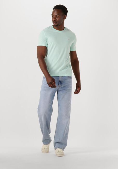Minze TOMMY JEANS T-shirt TJM XSLIM JASPE HTR TEE EXT - large