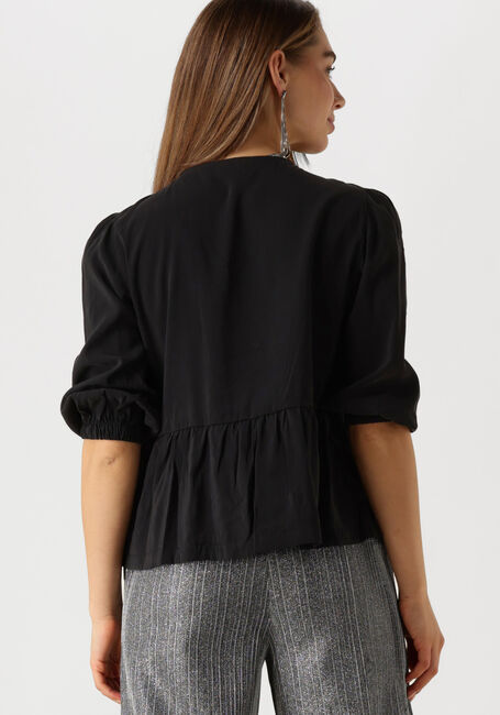 Schwarze OBJECT Blusen OBJANNI 3/4 LO TOP 136 - large
