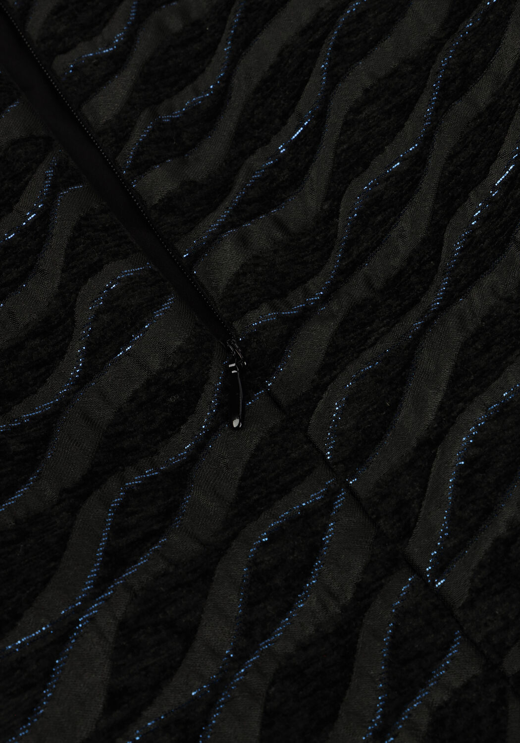 Schwarze CO'COUTURE Minikleid ZEBRA CC FLOCK DRESS - large