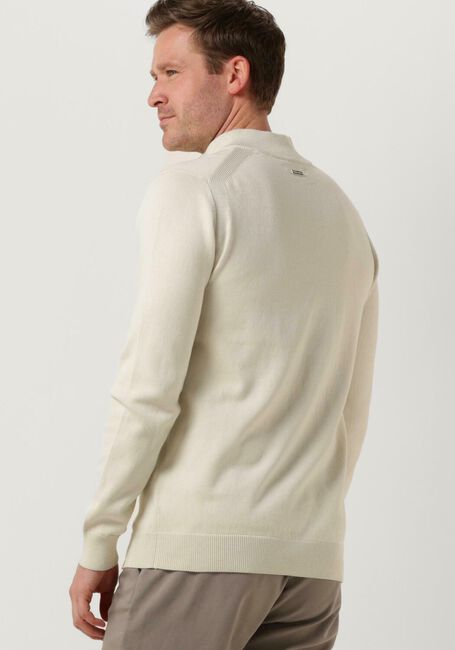 Nicht-gerade weiss PUREWHITE Pullover HALF ZIP WITH RIBBED COLLAR - large