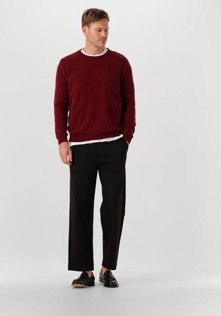Schwarze WOODBIRD Weite Hose WBHUNG STRING PANT - large