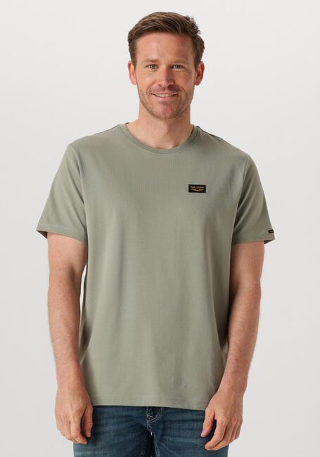 Grüne PME LEGEND T-shirt SHORT SLEEVE R-NECK GUYVER TEE - large