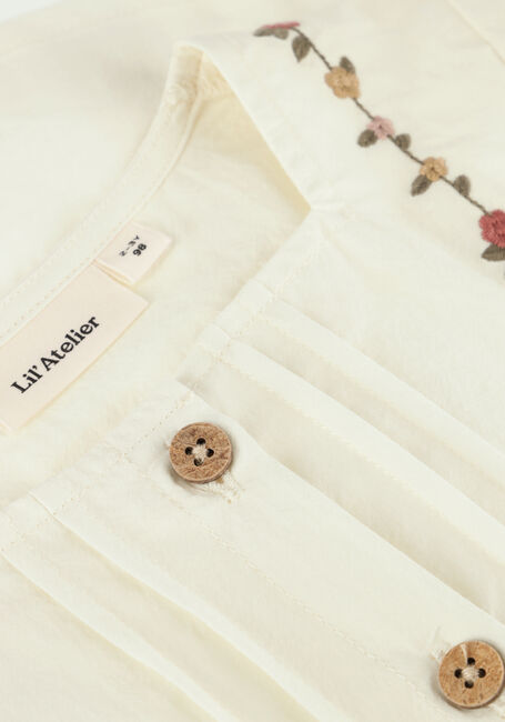 Weiße LIL' ATELIER Blusen NMFJOLENE SS LOOSE SHIRT LIL - large