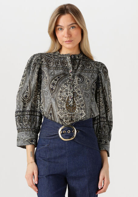 Schwarze ANTIK BATIK Blusen TAYA BLOUSE - large