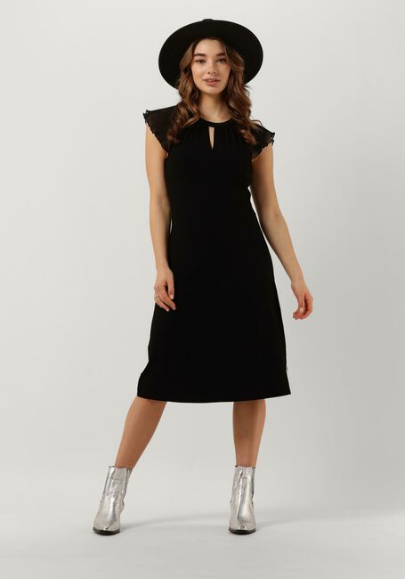 Schwarze JANSEN AMSTERDAM Midikleid DENVER - large