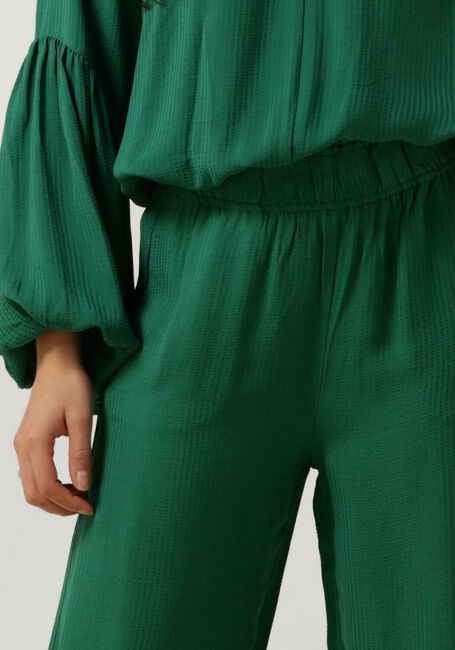 Grüne BY-BAR Weite Hose ROBYN SATIN STRIPE PANTS - large