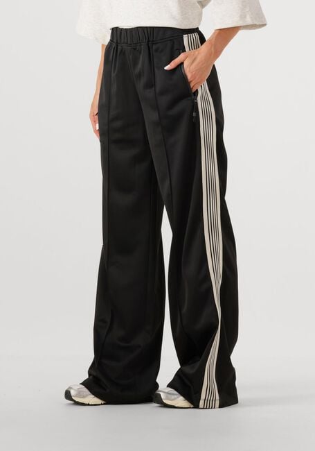 Schwarze HAUTE L'AMITIÉ Jogginghose BAGGY TRACK TALL PANTS - large