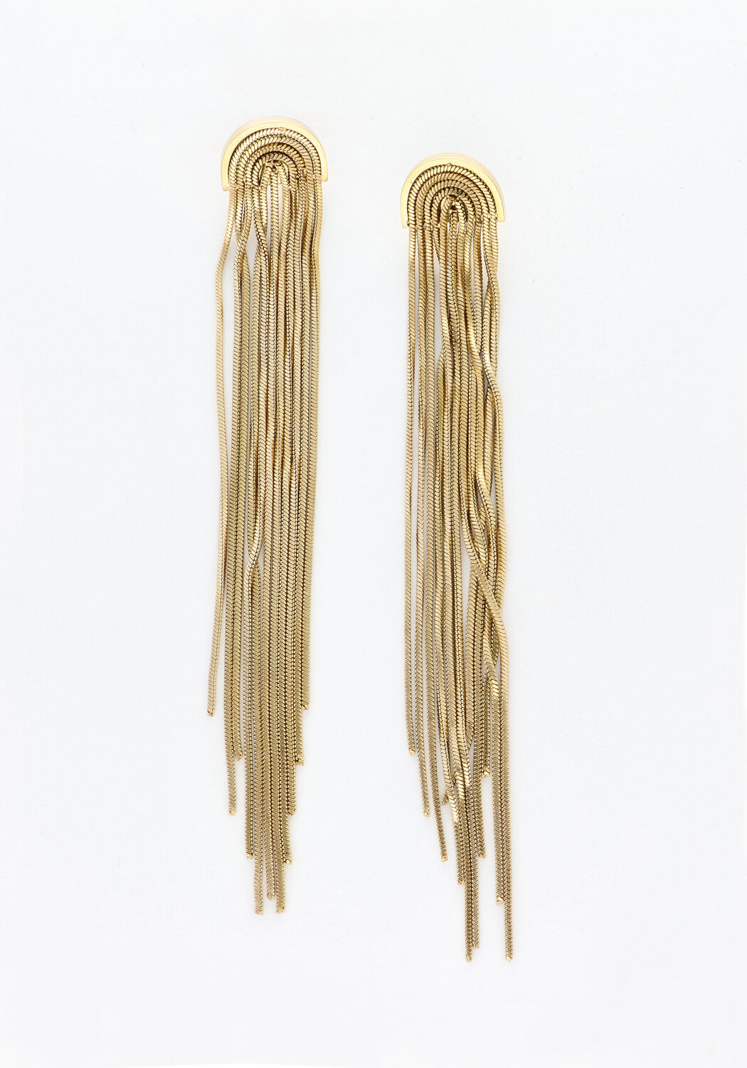 Goldfarbig NOTRE-V Ohrringe EARRING LONG