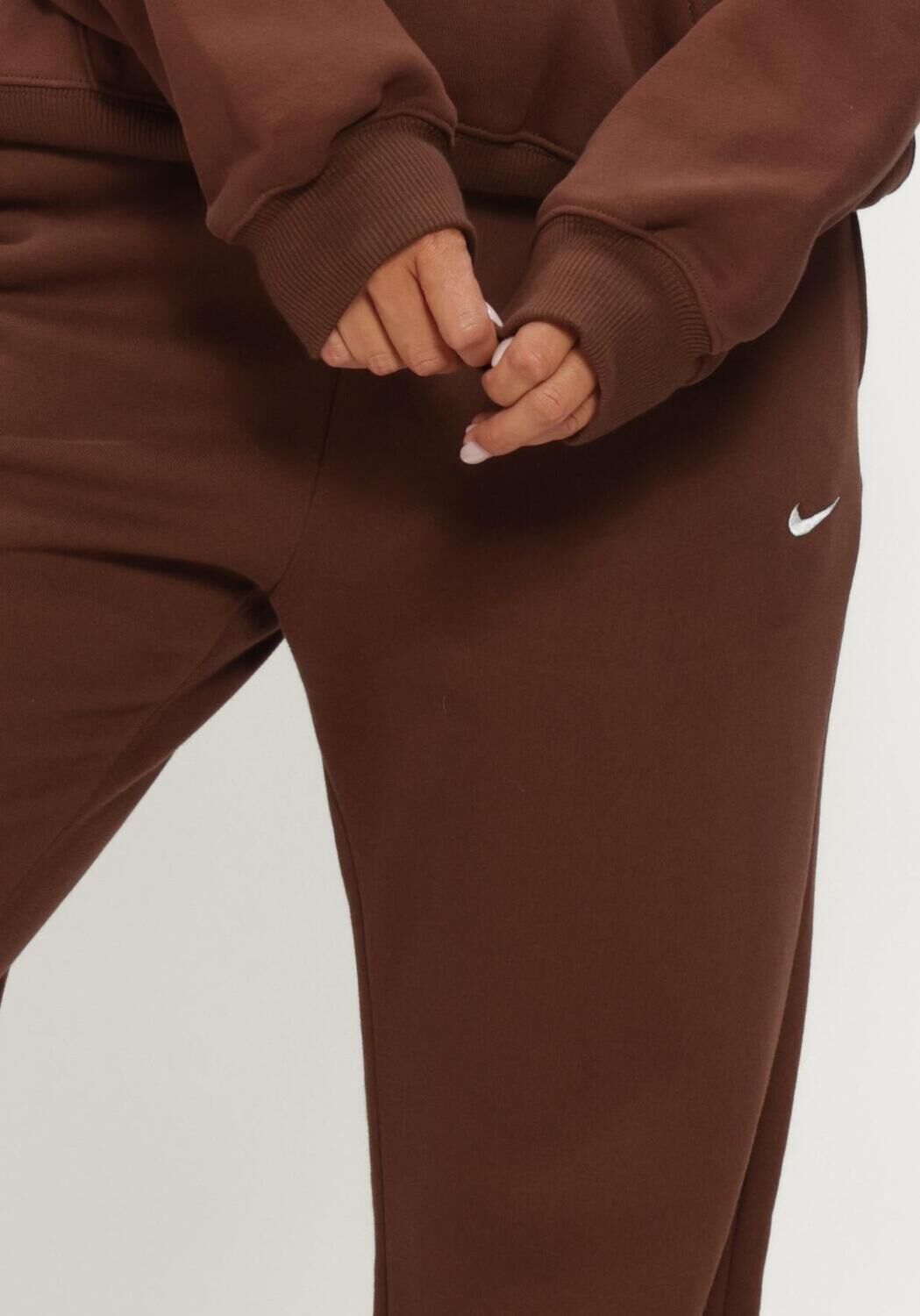 Braune NIKE Jogginghose NIKE STUDIO FLEECE MEDIUM WEIGHT - large