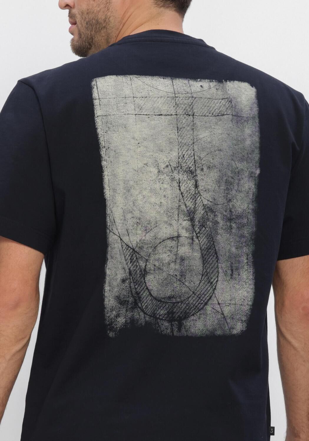 Dunkelblau BUTCHER OF BLUE T-shirt ARMY CYAN LOOSE TEE - large