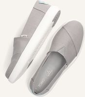 Graue TOMS Slipper ALPARGATA MALLOW Graue TOMS Slipper ALPARGATA MALLOW - medium
