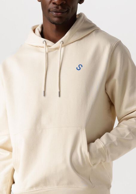 Beige STRØM Clothing Pullover HOODIES - large