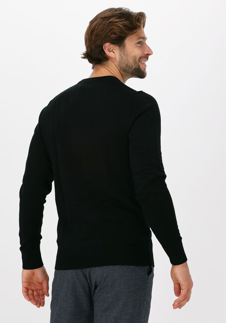 Schwarze CALVIN KLEIN Pullover SUPERIOR WOOL CREW NECK SWEATE - large