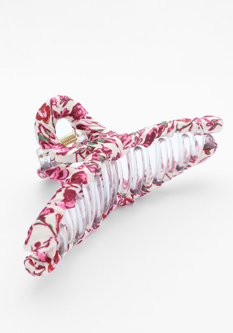 Weiße BECKSONDERGAARD Haarschmuck FLEURIELLA CALEBRINA HAIR CLAW - large