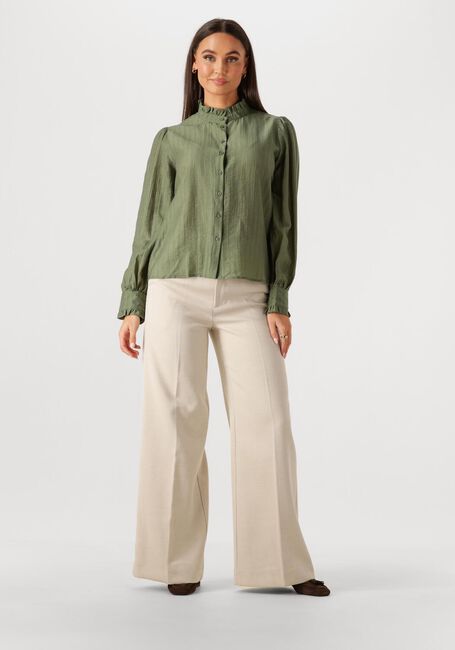 Khaki MSCH COPENHAGEN Blusen MSCHFEMINE SHIRT - large