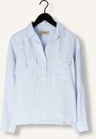 Hellblau MOS MOSH Blusen MMENNA LINEN POCKET BLOUSE Hellblau MOS MOSH Blusen MMENNA LINEN POCKET BLOUSE - medium