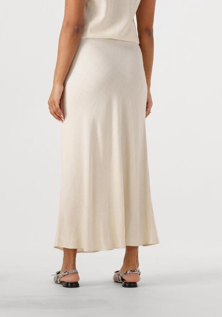 Ecru SELECTED FEMME Maxirock SLFVIVA-LENA HW ANKLE SKIRT - large