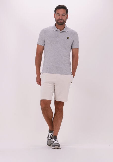 Hellgrau LYLE & SCOTT Polo-Shirt PLAIN POLO SHIRT - large