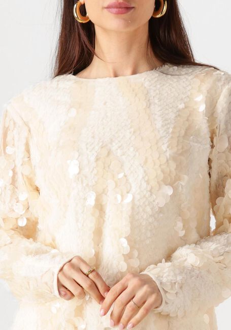 Creme SECOND FEMALE Blusen GLIMMER BLOUSE - large