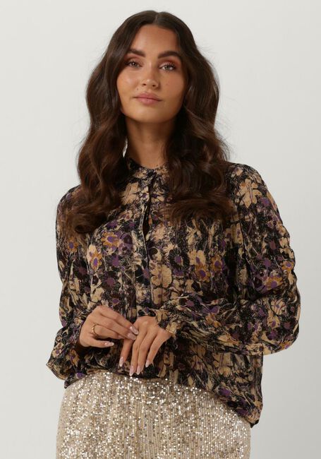 Schwarze SECOND FEMALE Blusen BOTANE SHIRT - large
