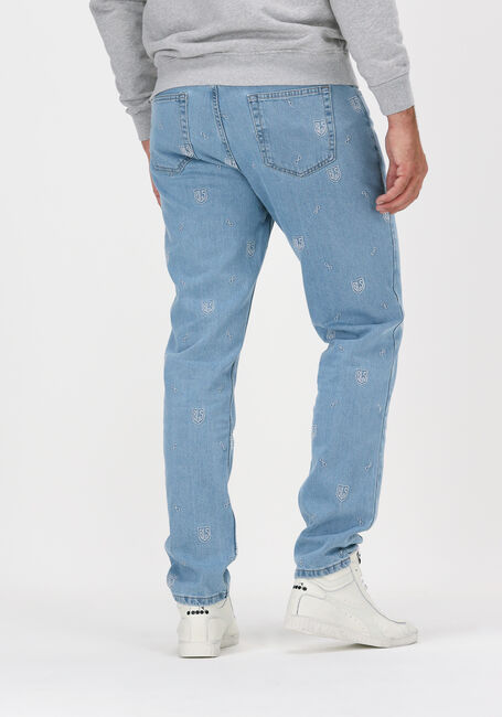 Blaue BLS HAFNIA Straight leg jeans NEW ALL OVER JEANS - large