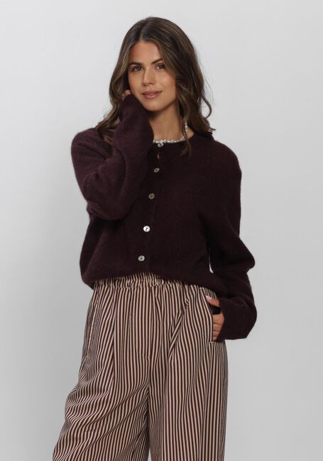 Bordeaux BY-BAR Strickjacke CLEO CARDIGAN - large