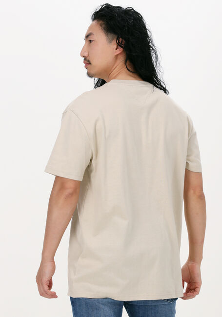 Beige TOMMY JEANS T-shirt TJM TOMMY SIGNATURE TEE - large