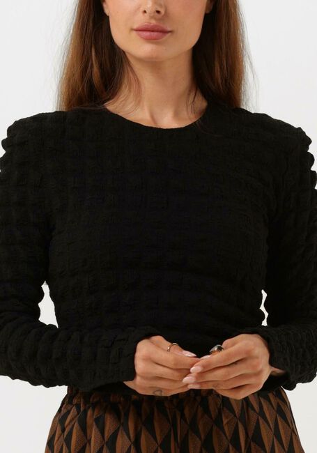 Schwarze GESTUZ Blusen ALLENY BLOUSE - large