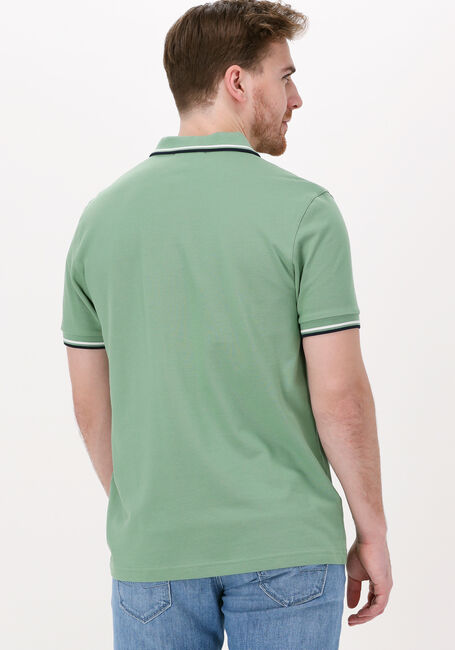 Gr&uuml;ne FRED PERRY Polo-Shirt TWIN TIPPED FRED PERRY SHIRT - large
