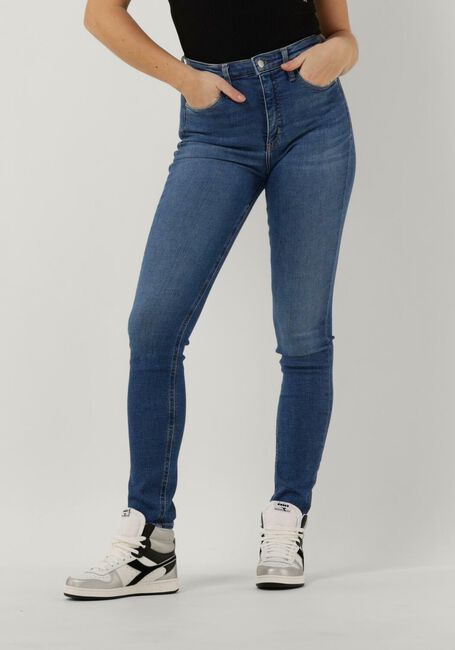 Blaue CALVIN KLEIN Skinny jeans HIGH RISE SKINNY - large