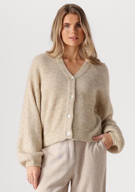 Beige MSCH COPENHAGEN Strickjacke MSCHHILA HOPE CARDIGAN - large