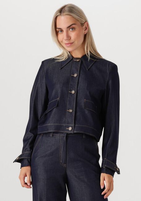 Dunkelblau CO'COUTURE Blusen TERRY DENIM JACKET - large