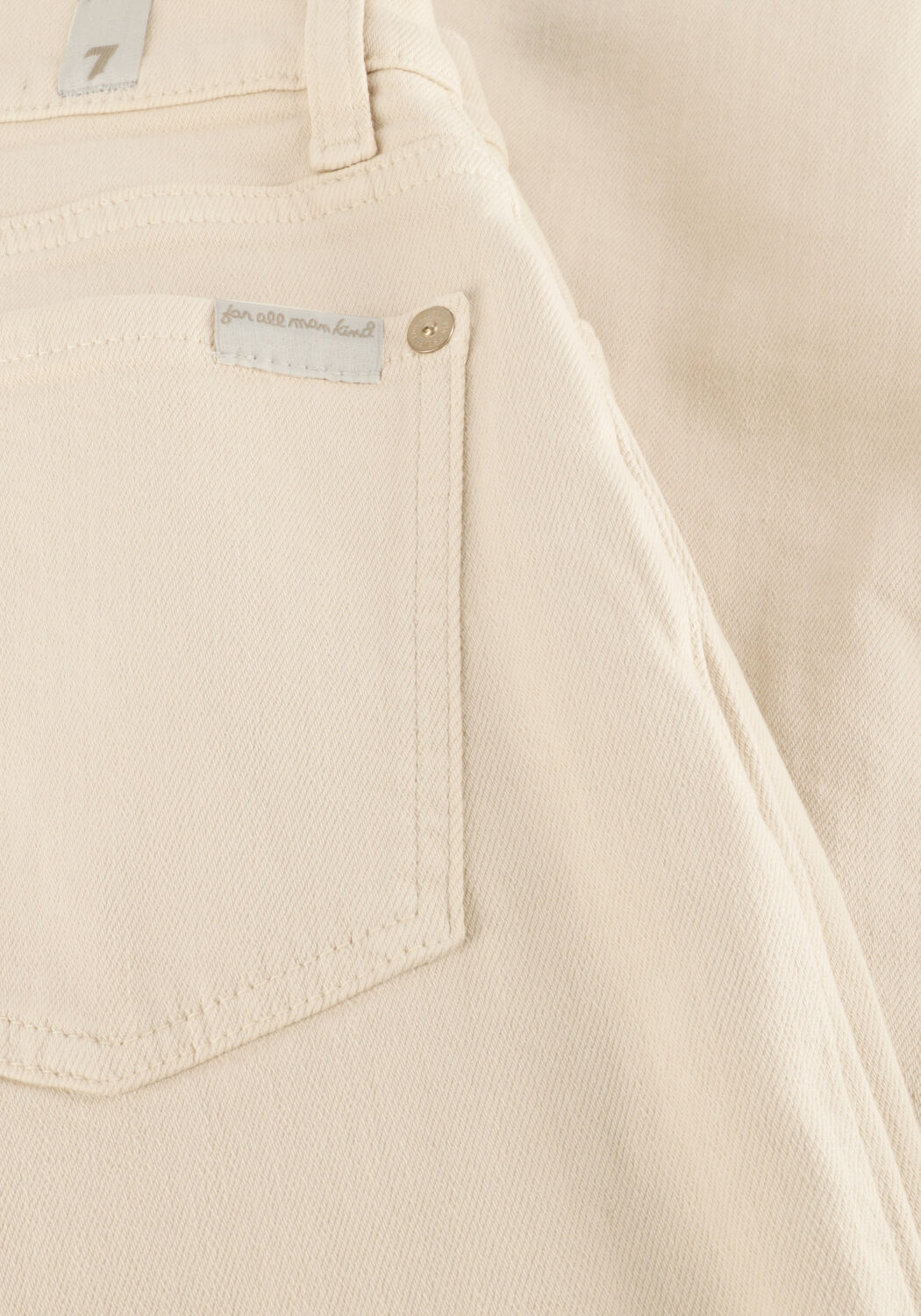 Sand 7 FOR ALL MANKIND Wide jeans LOTTA COLORED LUXE VINTAGE - large