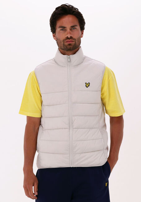 Beige LYLE & SCOTT Bodywarmer WADDED GILET - large