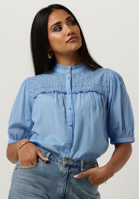 Blaue FABIENNE CHAPOT Blusen TOOTSIE SS BLOUSE - large