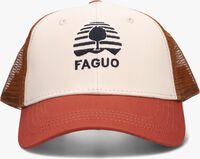 Rote FAGUO Kappe TRUCKER CAP HEADS COTTON - medium