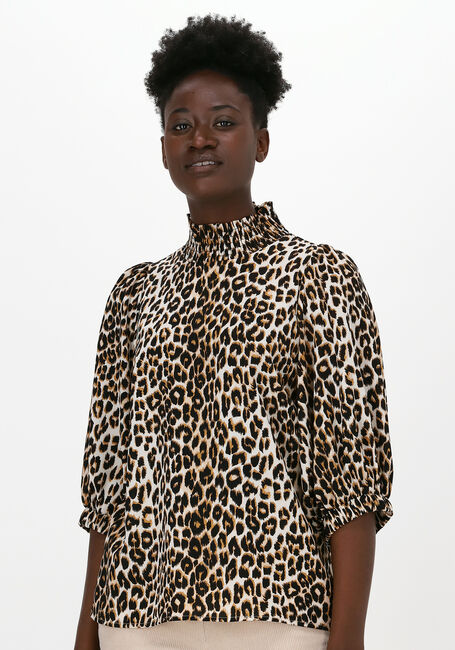 Braune LOLLYS LAUNDRY Blusen BOBBY TOP - large