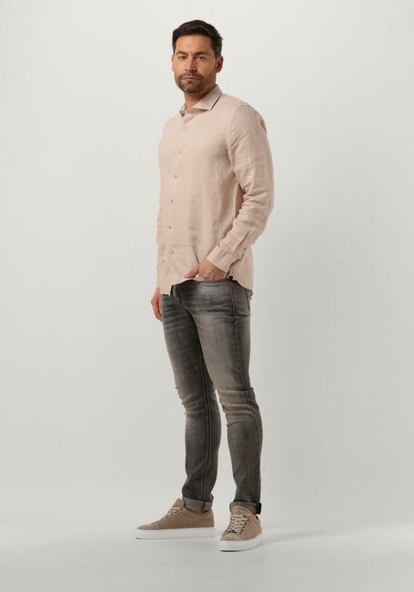 Hell-Pink DSTREZZED Casual-Oberhemd JAGGER SHIRT LINEN - large