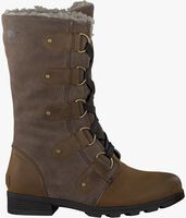 Braune SOREL Ankle Boots EMILIE LACE - medium