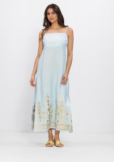 Hellblau GREEK ARCHAIC KORI Kleider S26K-2043211 - large