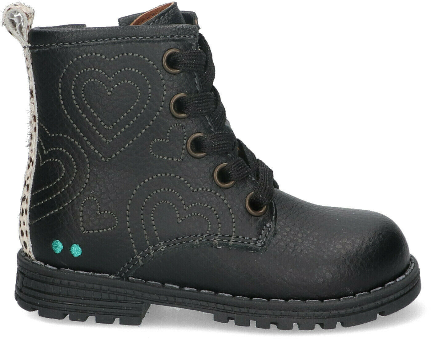 Schwarze BUNNIESJR Biker Boots TESS TROTS - medium