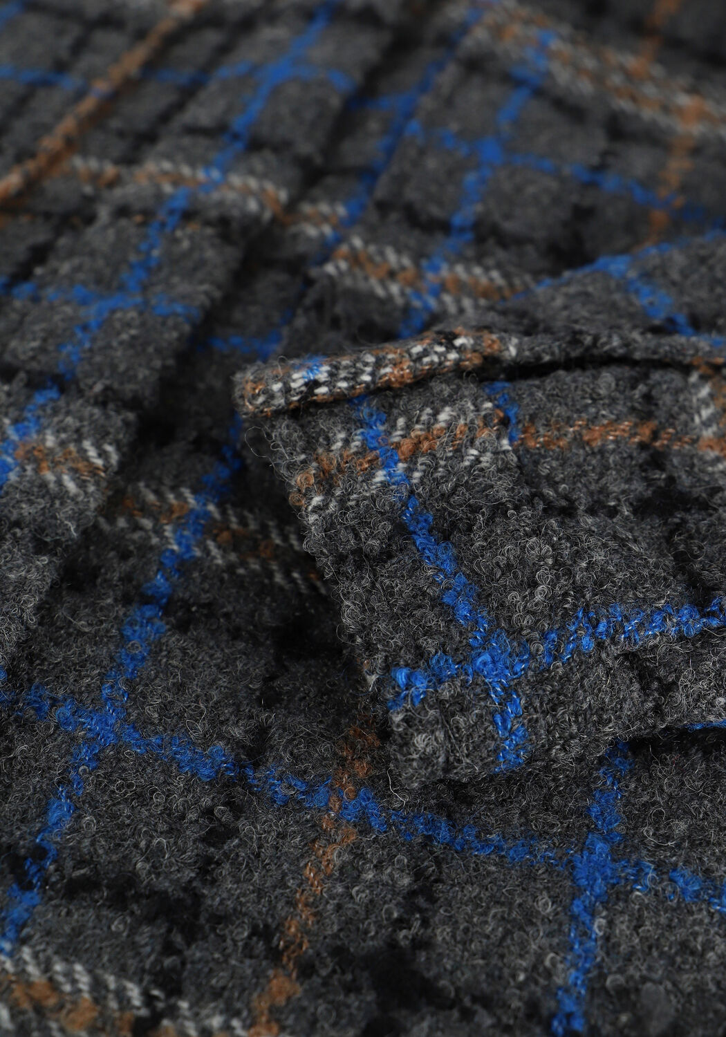 Graue OBJECT Strickjacke GUNNA LOLA LONG - large